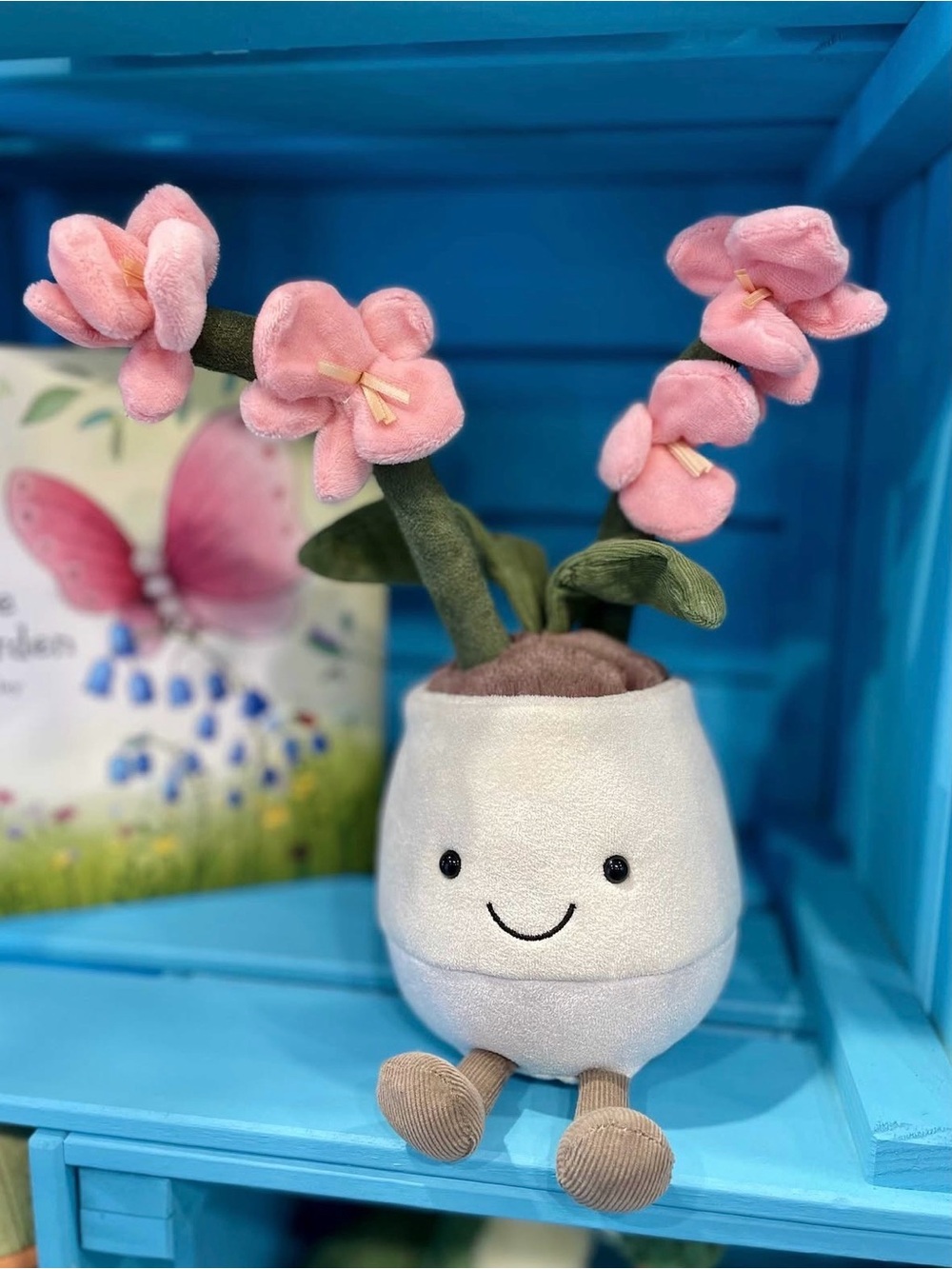 Jellycat Amuseables Pink Orchid* RETIRED 1/1/2026** BNWT 100% Authentic - Picture 5 of 11